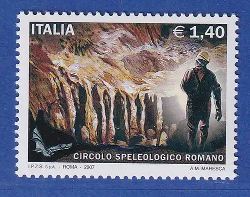 Italien 2007 Römischer Verein für Höhlenforschung  Mi.-Nr. 3194 ** 