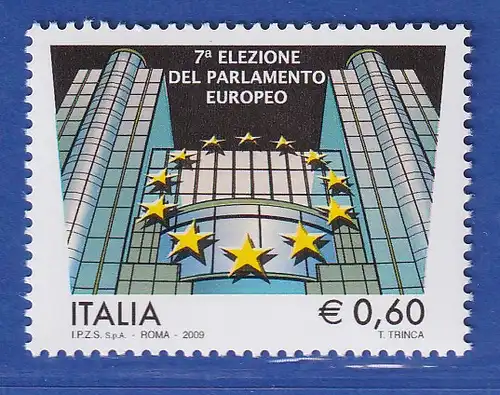 Italien 2009  Direktwahlen zum Europ. Parlament Mi.-Nr. 3296 ** 