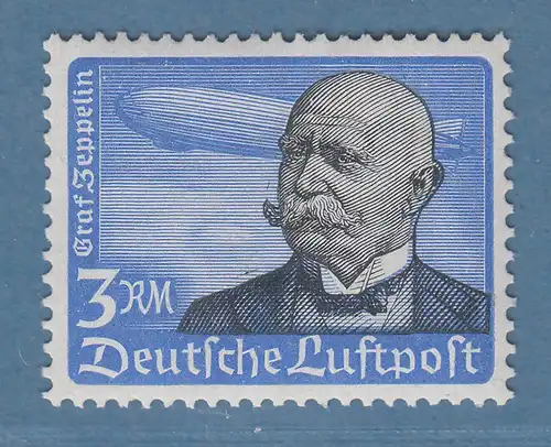 Dt. Reich 1934 Flugpostmarke Graf Zeppelin  Mi.-Nr. 539 x postfrisch ** gpr.