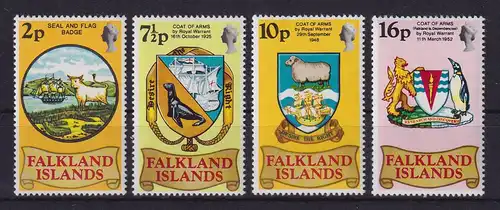 Falkland-Inseln 1975 Wappen Mi.-Nr. 236-239 postfrisch **