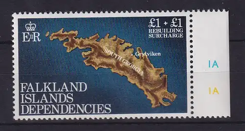 Falkland-Inseln Dependencies 1982 Wiederaufbau Mi.-Nr. 116 postfrisch **