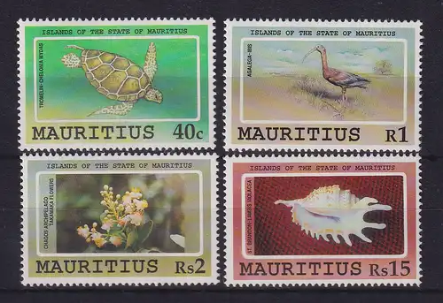 Mauritius 1991 Flora und Fauna Mi.-Nr. 734-737 postfrisch **