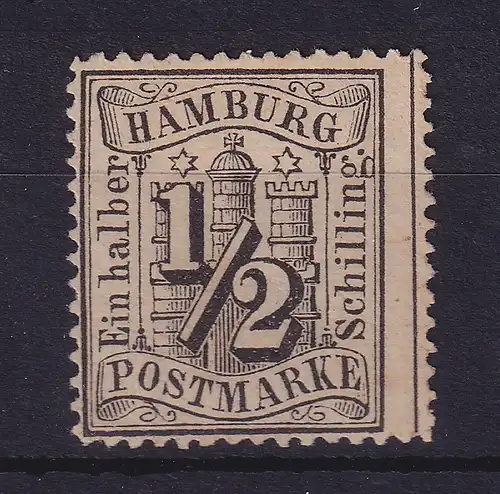 Hamburg 1/2 Schilling 1864  Mi.-Nr. 10 (*)