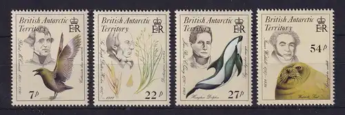 Britische Antarktis 1985 Naturforscher Mi.-Nr. 128-131 postfrisch **