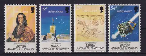 Britische Antarktis 1986 Halleyscher Komet Mi.-Nr. 132-135 postfrisch **