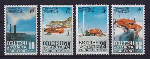 Britische Antarktis 1988 Transantarktis-Expedition Mi.-Nr. 148-151 postfrisch **