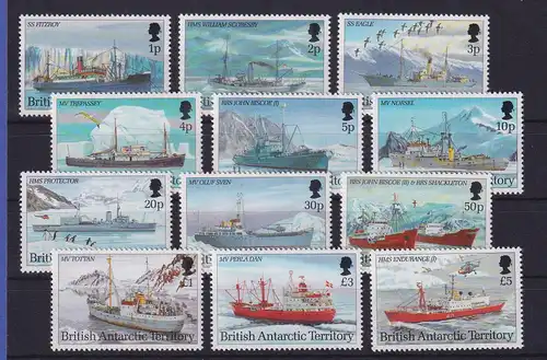 Britische Antarktis 1993 Forschungsschiffe Mi.-Nr. 203-214 I postfrisch **