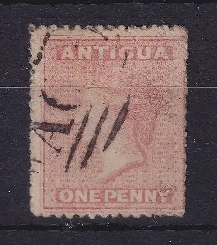 Antigua und Barbuda 1863 Queen Victoria Mi.-Nr. 2 a gestempelt