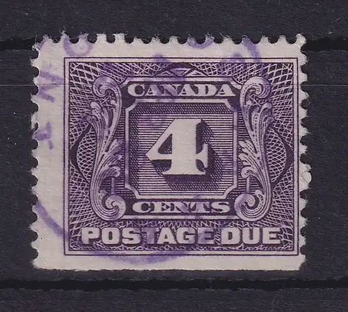Kanada 1928 Portomarke Mi.-Nr. 3 gestempelt