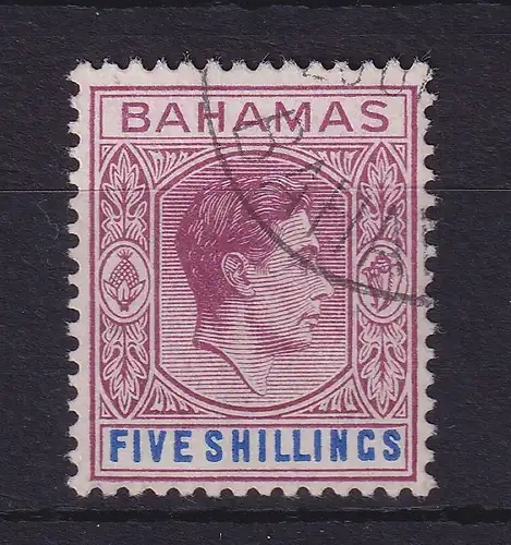 Bahamas 1944 König Georg VI. Mi.-Nr. 118 a gestempelt