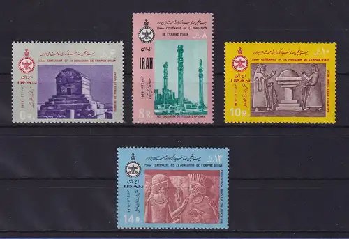 Iran 1970 Kunst der Achämeniden Mi.-Nr. 1469-1472 postfrisch ** 