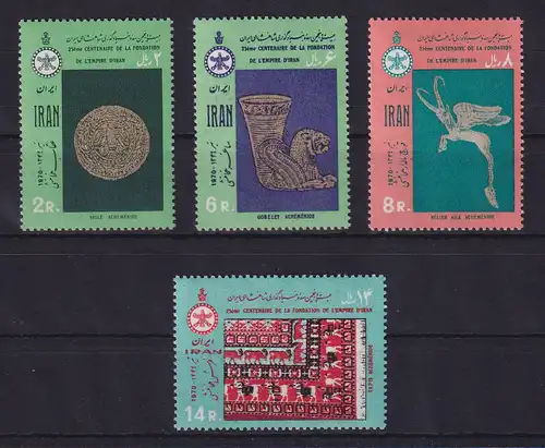 Iran 1970 Kunst der Achämeniden Mi.-Nr. 1476-1479 postfrisch ** 