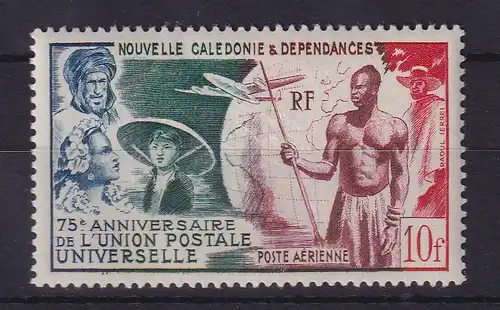 Neukaledonien 1949 Weltpostverein UPU Mi.-Nr. 430 postfrisch ** 