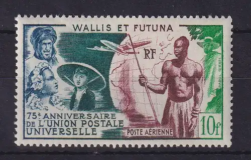 Wallis et Futuna 1949 Weltpostverein UPU Mi.-Nr. 176 postfrisch **