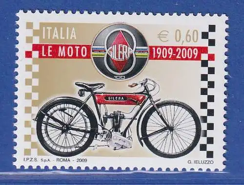 Italien 2009 Motorräder: Gilera VT 317  Mi.-Nr. 3303 ** 