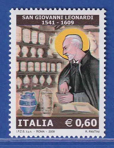 Italien 2009 Hl. Giovanni Leonardi, Ordensgründer  Mi.-Nr. 3305 ** 