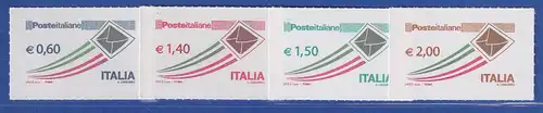 Italien 2009 Freimarken: Post, Briefumschlag  Mi.-Nr. 3311-14 ** 