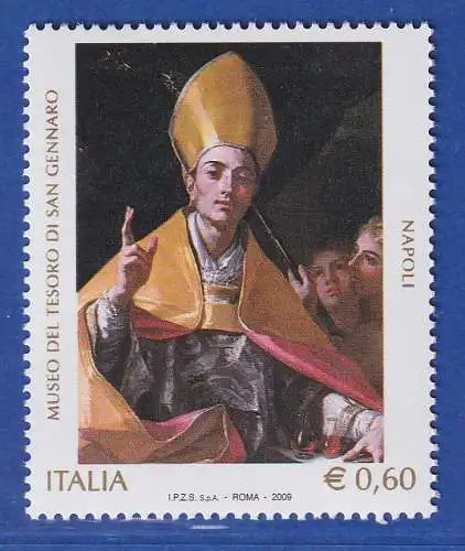 Italien 2009 Museum, Schatz des hl. Januarius Bischof,  Neapel Mi.-Nr. 3325 **