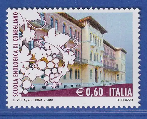 Italien 2010 Schule für Önologie, Conegliano Mi.-Nr. 3408 ** 