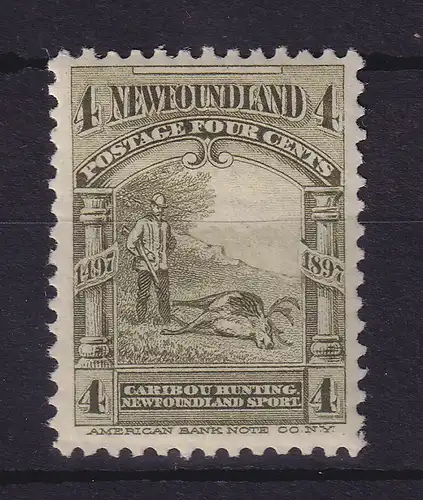 Neufundland 1897 Karibu-Jagd Mi.-Nr. 47 ungebraucht *