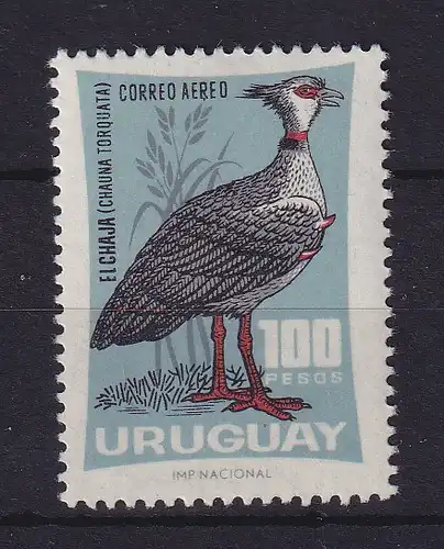 Uruguay 1966 Halsband-Wehrvogel Mi.-Nr. 1034 postfrisch **