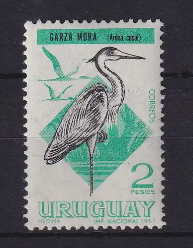 Uruguay 1968 Cocoi-Reiher Mi.-Nr. 1110 postfrisch **