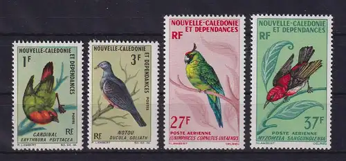 Neukaledonien 1966 Vögel Mi.-Nr. 423-426 postfrisch **
