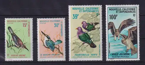 Neukaledonien 1970 Vögel Mi.-Nr. 480-483 postfrisch **