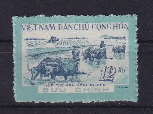 Vietnam 1960 Reis-Anbau Mi.-Nr. 139 (*)