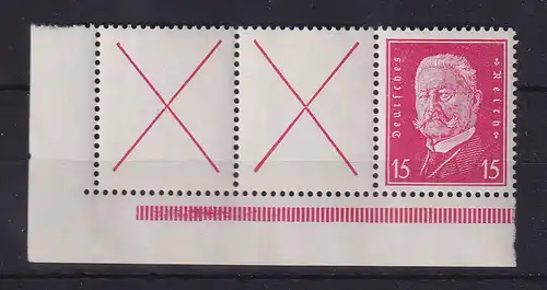 Deutsches Reich Zusammendruck W 30.3 postfrisch **