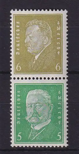 Deutsches Reich Zusammendruck S 44 postfrisch **