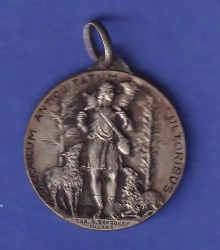 Gedenkmedaille zum Jubeljahr 1925 Papst Pius XI. - Guter Hirte mit Öse