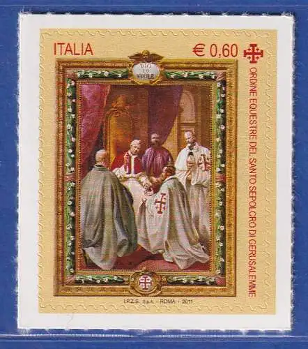 Italien 2011 Ritterorden Heiliges Grab in Jerusalem  Mi.-Nr. 3487 ** 