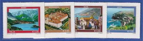 Italien 2012 Tourismus  Mi.-Nr. 3542-45 **