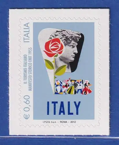 Italien 2012 Tourismus, Plakat zur Fremdenverkehrswerbung Mi.-Nr. 3546 **