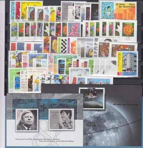Bundesrepublik Deutschland Briefmarken-Jahrgang 2019 kpl. **