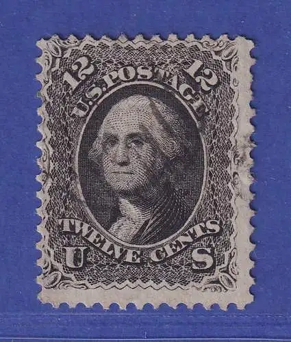 USA 1861 George Washington 12 Cents Mi.-Nr. 21 gestempelt