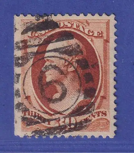 USA 1888 Alexander Hamilton 30 Cents Mi.-Nr. 58 gestempelt
