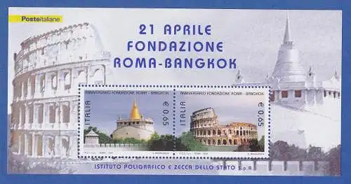 Italien 2004 Blockausgabe Bangkok-Rom Mi.-Nr. Block 33 **