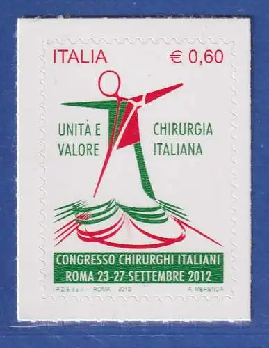 Italien 2012 Kongress für Chirurgie, Rom  Mi.-Nr. 3554 **