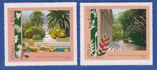 Italien 2012 Tritonbrunnen u.Haupteingang d.Botanischen Gartens Mi.Nr.3555-56 **