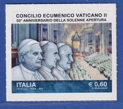 Italien 2012 Eröffnung des Zweiten Vatikanischen Konzils Mi.-Nr. 3559 **
