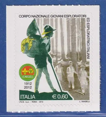 Italien 2012 Pfadfinder  Mi.-Nr. 3560 **