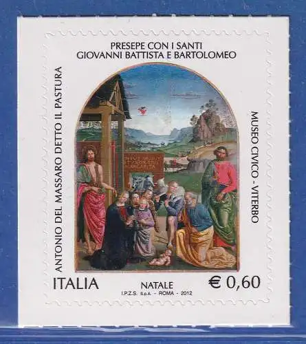 Italien 2012  Weihnachten, Geburt Christi  Mi.-Nr. 3567 **