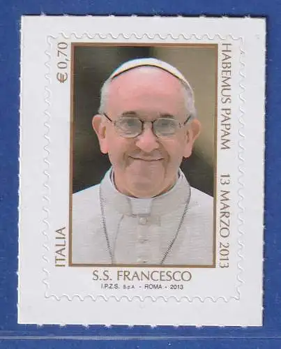 Italien 2013 Papst Franziskus Mi.-Nr. 3601 **