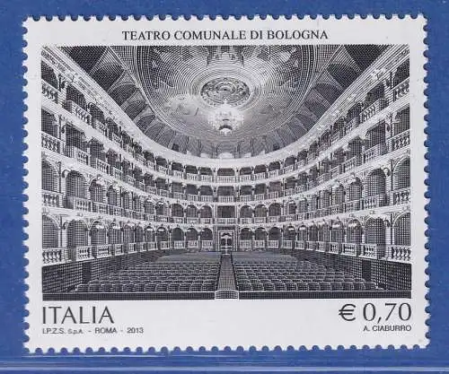 Italien 2013 Opernhaus, Bologna Mi.-Nr. 3605 **