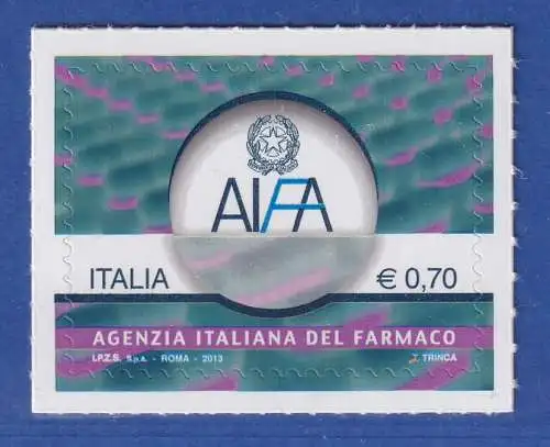 Italien 2013 Arzneimittelagentur AIFA  Mi.-Nr. 3615 **