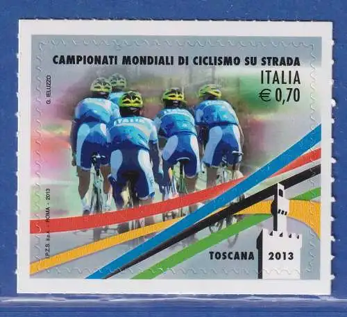 Italien 2013 WM im Straßenradfahren, Florenz Mi.-Nr. 3625 **