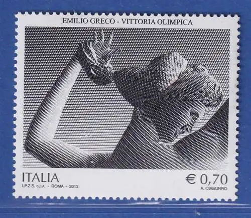 Italien 2013 Emilio Greco, Bilhauer Mi.-Nr. 3627 **