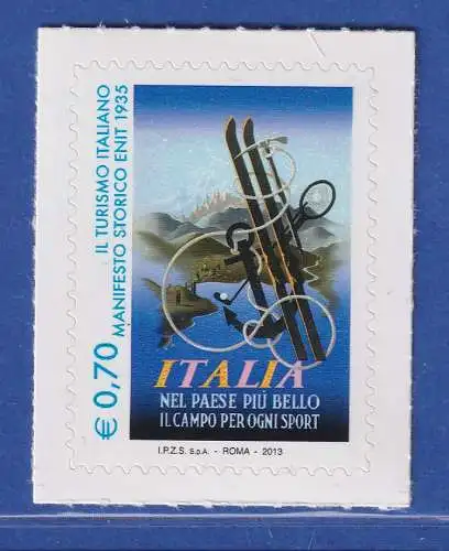 Italien 2013 Tourismus Plakat zur Fremdenverkehrswerbung Mi.-Nr. 3659 **